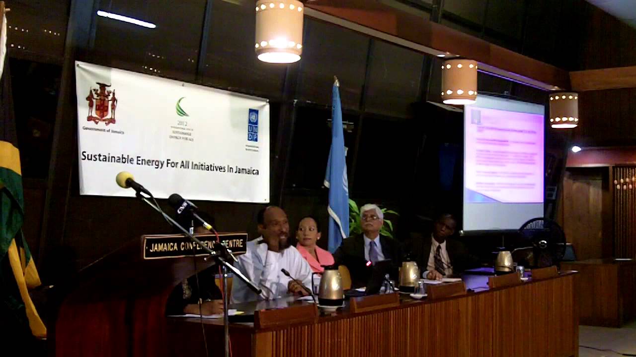 SE4All Launch in Jamaica: Dr. Al Binger presentation part 2 - YouTube