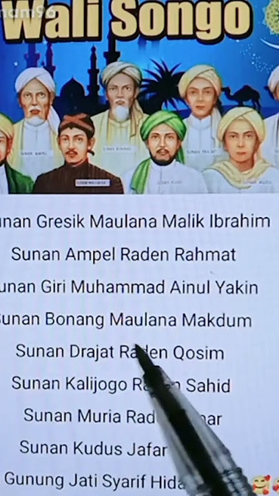 LAGU NAMA WALI SONGO VIRAL