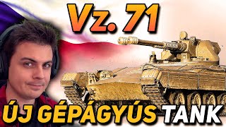Új Gépágyús Csehszlovák Tank: Vz. 71 Reakció | World of Tanks Szuperteszt