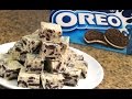 Fudge de Oreo y Chocolate Blanco sin Horno | Solo 3 ingredientes!!