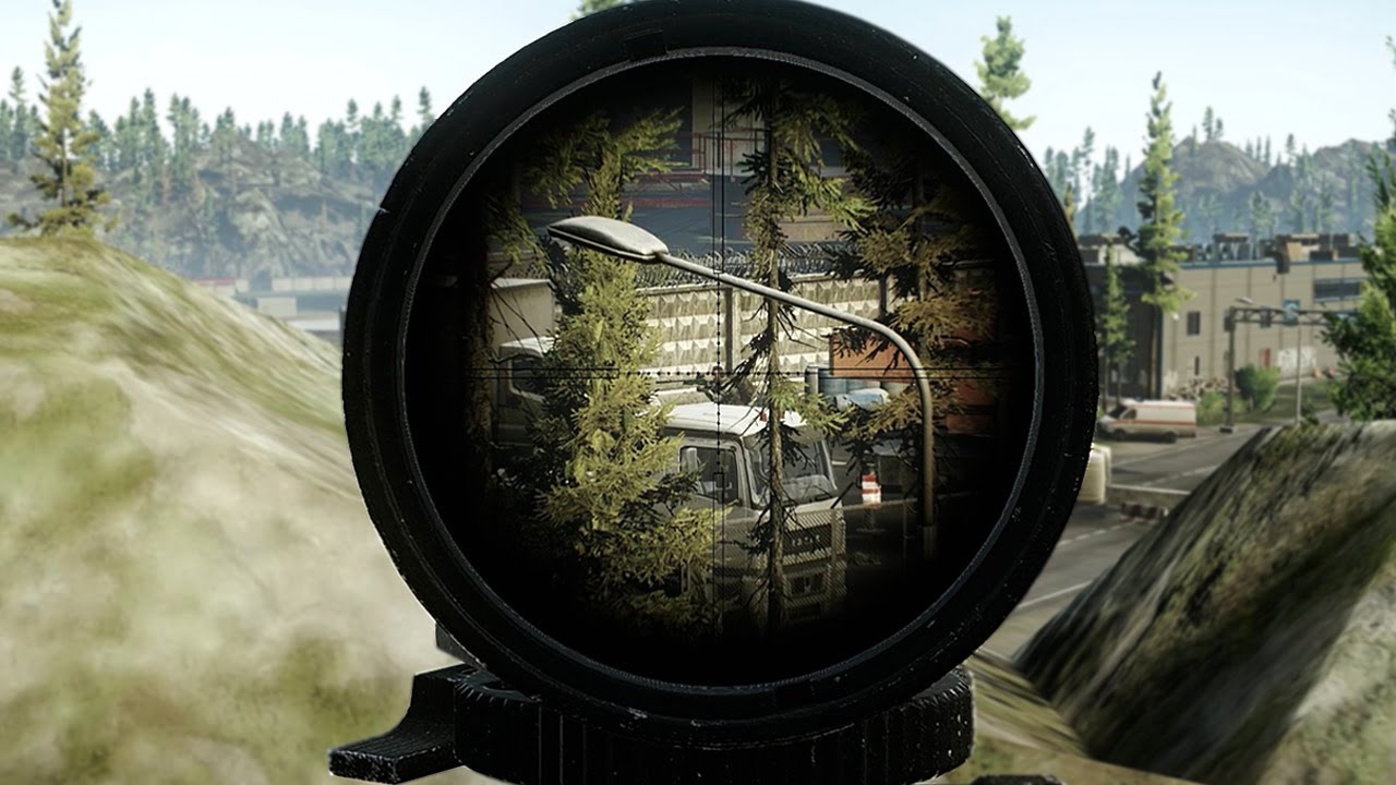 타르코프 등대 RFB 저격 솔로 레이드 Escape from tarkov 저격 아재 - YouTube