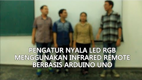PENGATUR LED RGB MENGGUNAKAN INFRARED REMOTE BERBASIS ARDUINO UNO (Tutorial & Demo)