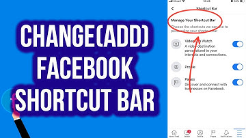 How to Change(Add) Facebook Shortcut Bar | Add Videos Shortcut in Facebook on Android or iPhone(IOS)