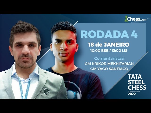 Tata Steel Chess 2022 - Rodada 6 / GM Krikor & GM Mareco 