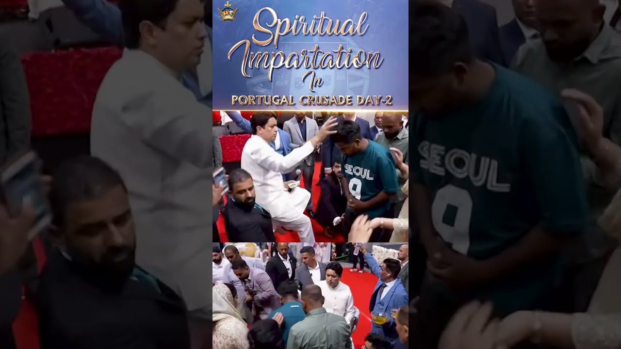 Spiritual Impartation In Portugal Crusade Day 2 Ankurnarulaministries