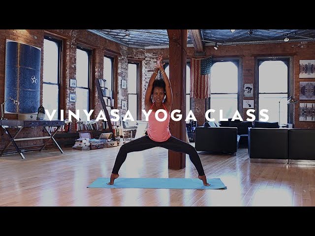 Free Vinyasa Yoga Class by Faith Hunter class=