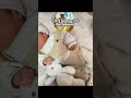 Conjunto de lana para cumple mes de bebé