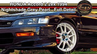 Honda Accord 2.2ex 1994 - Detailing and restoration - Full process and result