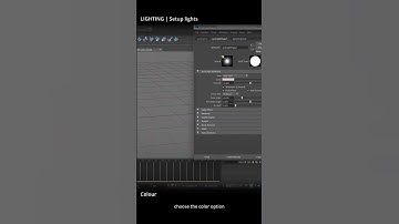 02.Maya -Setup Lights: Color