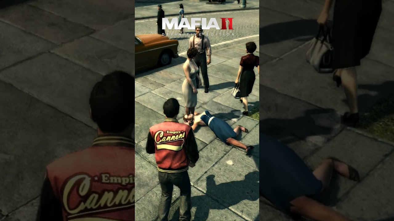 Реакция Полицейских и Людей на Преступление - MAFIA 2