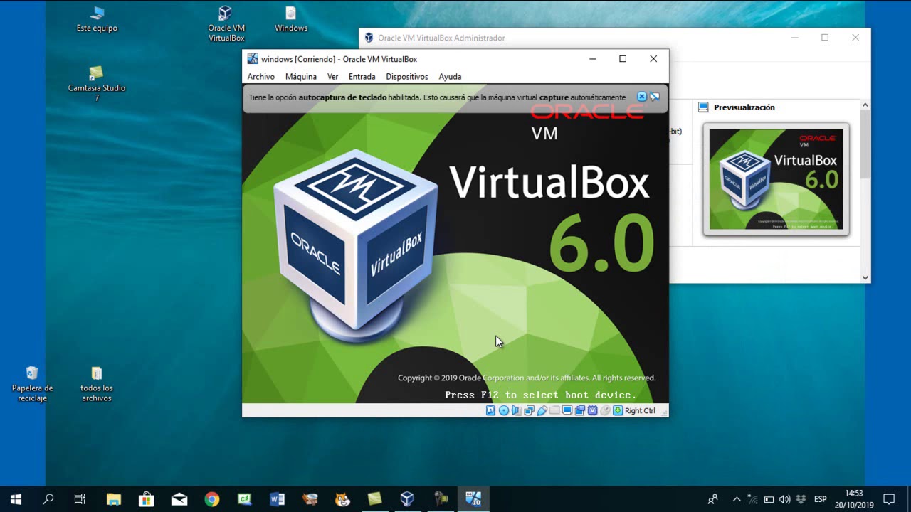 virtualbox 32 bit windows 10