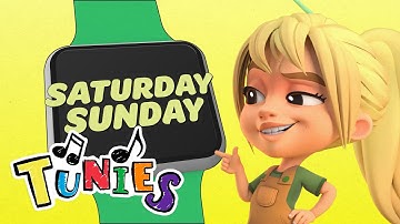 Days of the Week ⭐️🍦📚 | Official Music Video | The Tunies