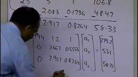 Chapter 04.06: Lesson: Gauss Elimination with Partial Pivoting: Example: Pt 2/3 Forward Elimination