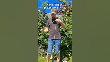 Yoyo Tricks In Slowmo Pt 25 - Sky Bind! #yoyotricks #slowmo #yoyo #yoyoing #satisfying #hobby