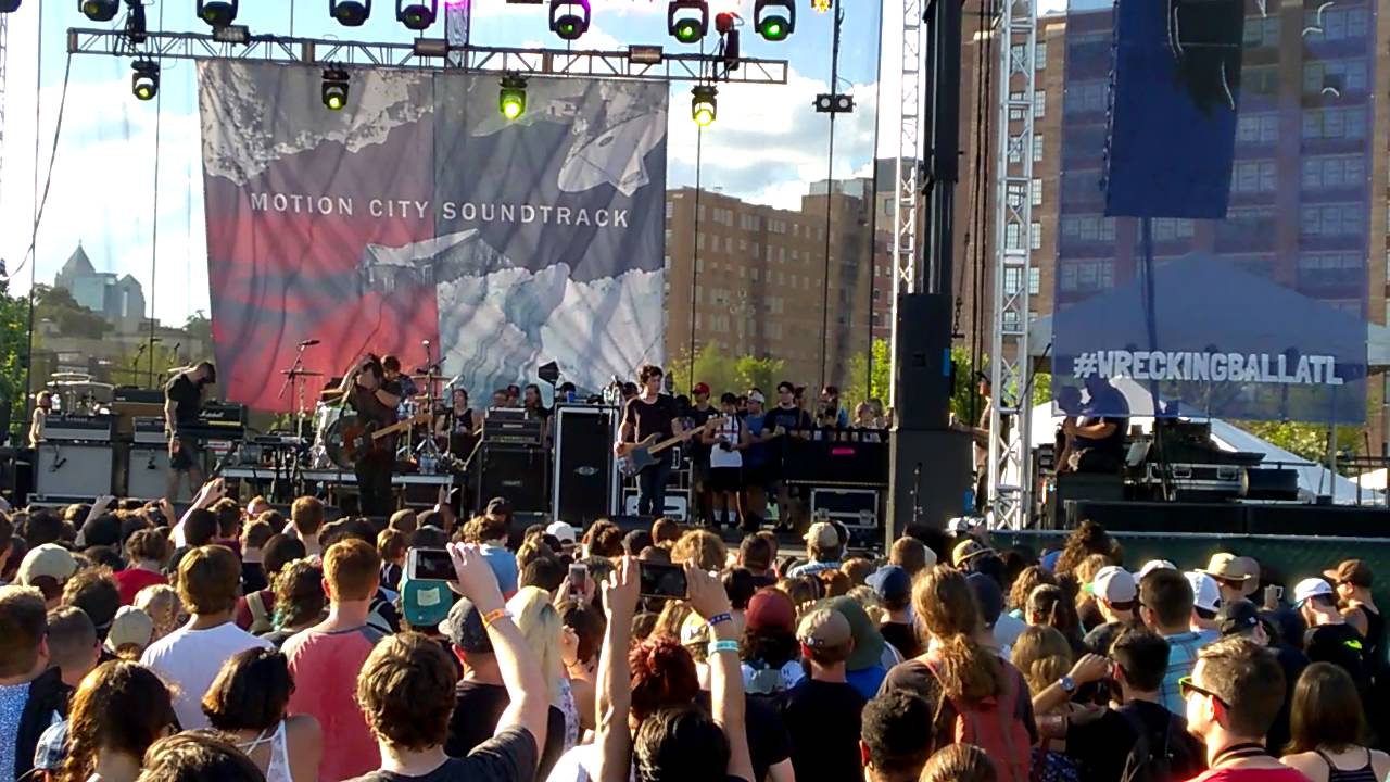 Motion City Soundtrack Hold Me Down (The Wrecking Ball 2016, ATL