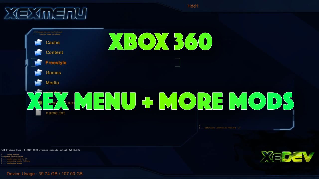 Xbox 360 Xex Menu