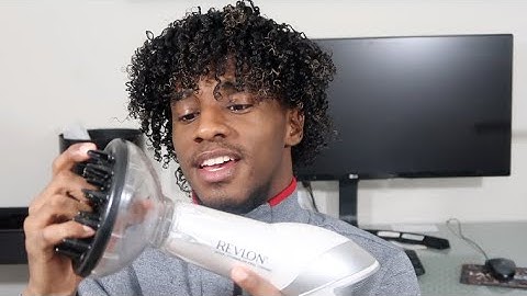 How I Diffuse My Curly Hair (for beginners)