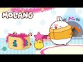 Decorating for Christmas 🎄 MOLANG and Piu Piu | Funny Cartoons for Kids | Compilation
