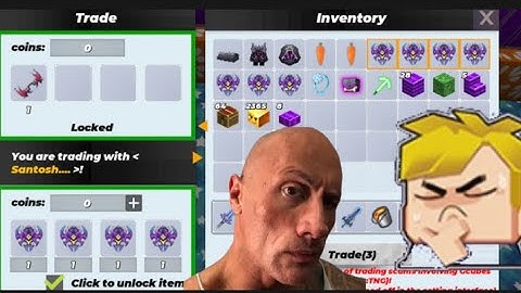 How to get rich item system in Sky block blockman go #trade #skyblock #blockmango