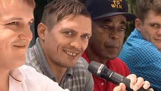 УСИК - МЮЛЛЕР. USYK - MULLER. Пресс-конференция перед боем.