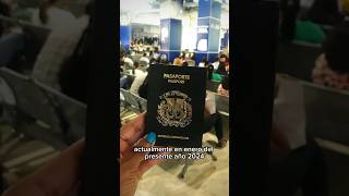 El pasaporte dominicano 2024