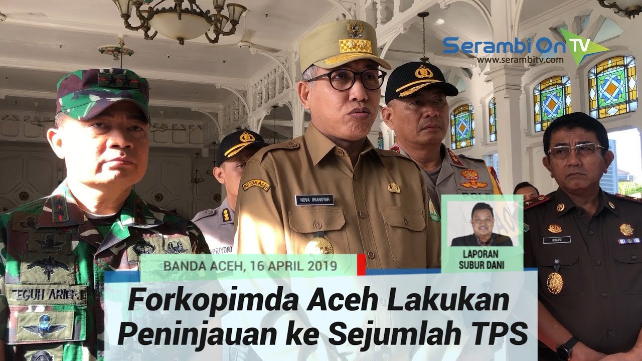 perjalanan ke langkawi Forkopimda Aceh Lakukan Peninjauan ke Sejumlah TPS di Kabupaten Kota di Aceh
