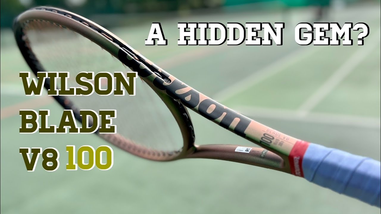 Wilson Blade  V8 tennis racquet / racket review
