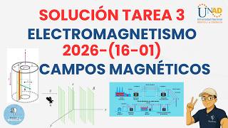 Task 3 Electromagnetism | Magnetic Fields Exercises 1, 2 and 4 UNAD 2026 (16-01)