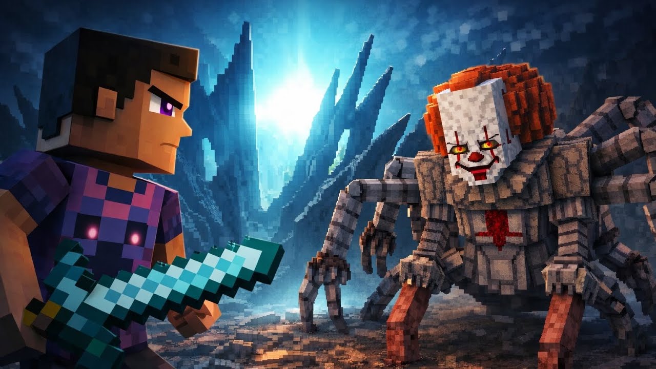 MINECRAFT: PENNYWISE • OXIRGI JANG ! • #3 • O'ZBEKCHA LET'S PLAY EPIX GAMER 