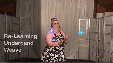 How to Poi (Re)Learning Underhand 3 Beat Weave #Poi #PoiLesson #PoiTutorial #PoiDance