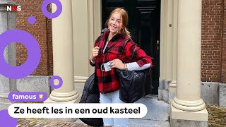 Eerste Schooldag Van Prinses Alexia In Wales