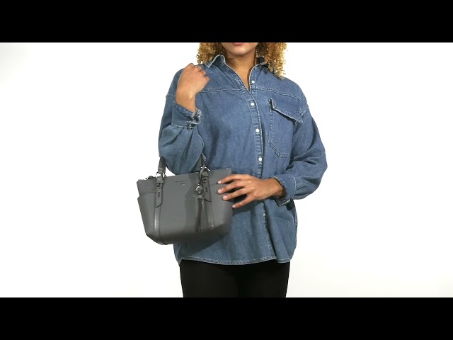 Sullivan Medium Logo Top-zip Tote Bag