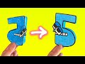 Paper Craft | REBORN RALR Alphabet Lore Б
