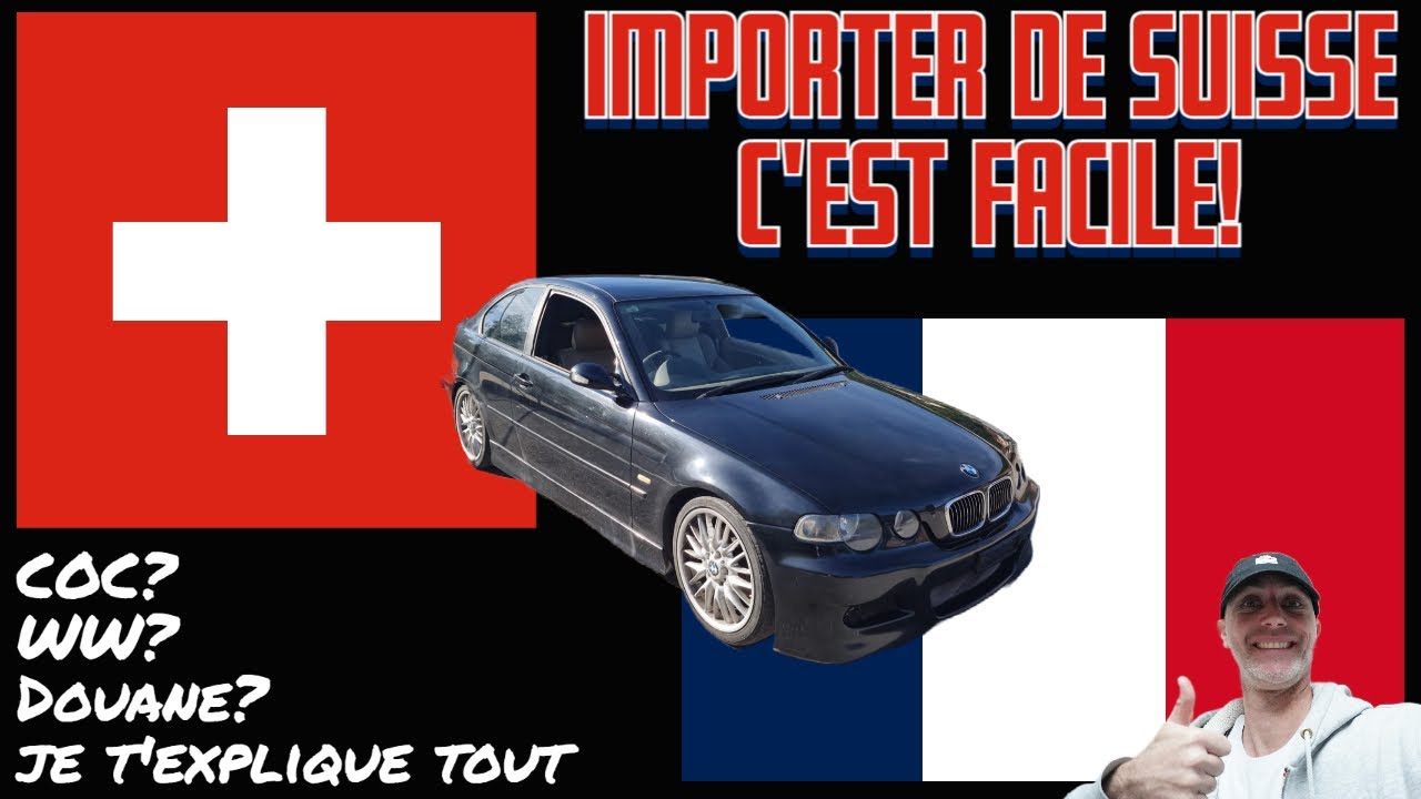 Plaque d'exportation Suisse : immatriculer une voiture importée