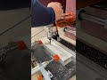 Mini copy milling machine for aluminum door and window profiles