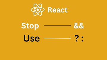 Stop Using “&&” for Conditional Rendering in React Without Thinking