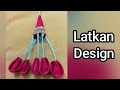 Latkan design easy method @Mamtaposwaldesigns