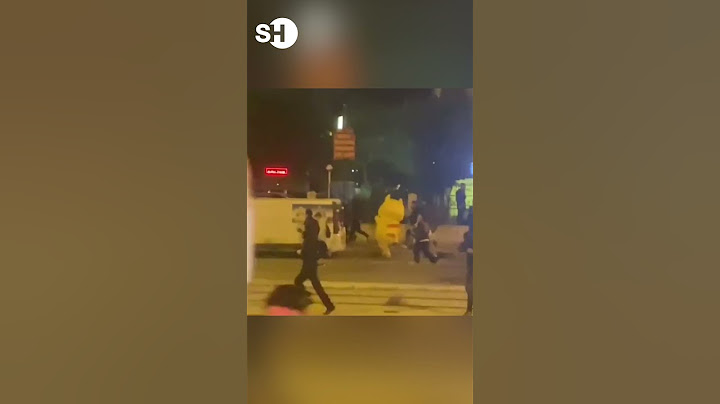 😅 PİKACHU KOSTÜMÜ İLE EYLEMLERE KATILAN BİR KİŞİ...
