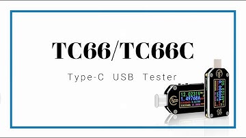 NEW Products! RD TC66/TC66C Type-C PD trigger USB tester