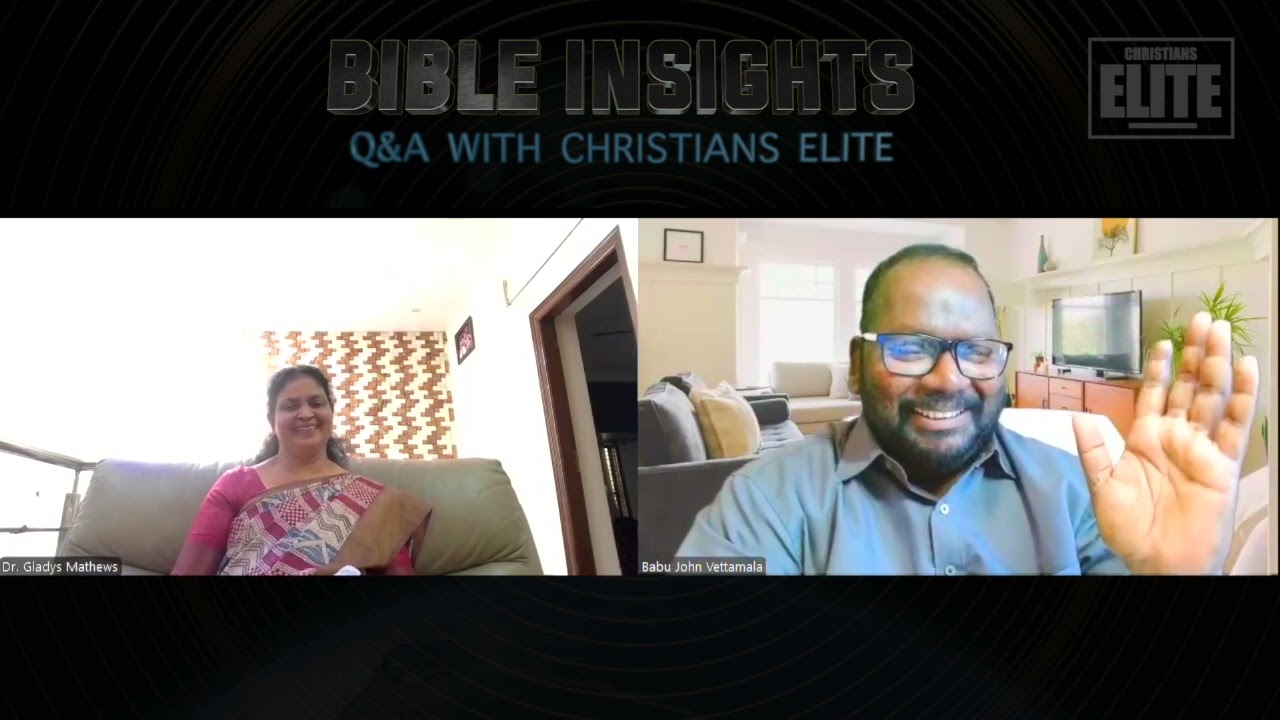 Bible Insights   Q&A With CE   1