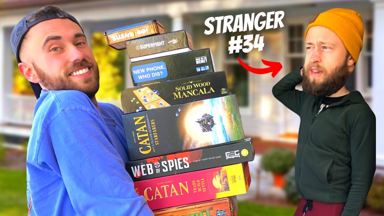 Asking Strangers To Play A Game In THEIR Home