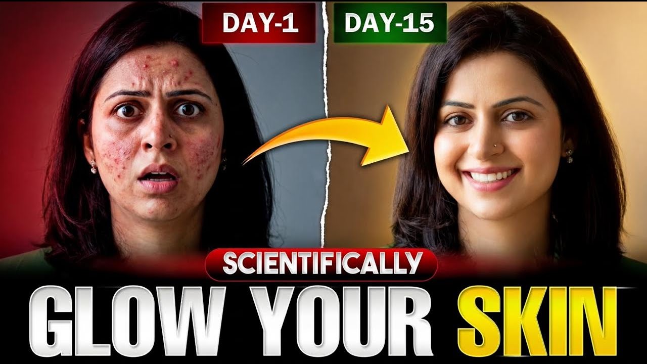 Get the Glow on Your Skin in 15 Days🔥| The Complete Scientific Guide|A Better life.