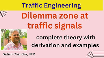 #traffic, #signals, #ambertime, Dilemma zone at signal controlled intersections