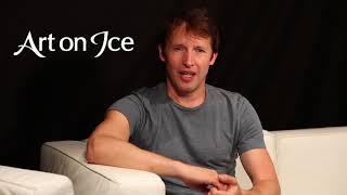 🎤 James Blunt - Art on Ice Interview (French)