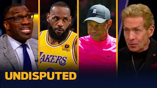 LeBron, MJ, Tiger Woods highlight Skip \& Shannon's all-time sports Mt. Rushmores | UNDISPUTED