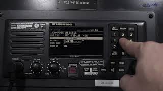 VHF RT FURUNO FM-8900S HOW TO SEND DSC MESSAGES screenshot 4