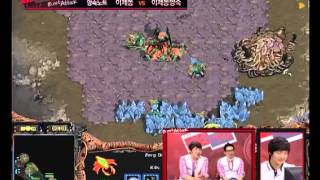SCBW E05 Jaedong Game 5 ZvT Python MBC Bnet Attack 2011 Starcraft Brood War Gosu VOD