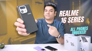 Realme 16 Pro+ Unboxing — 200mp + Periscope + 7000mah | Realme 16 Pro & 16 5g First Look