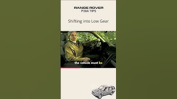 Range Rover P38A - Shifting into Low Gear, Low Range #shorts  #rangerover #howto