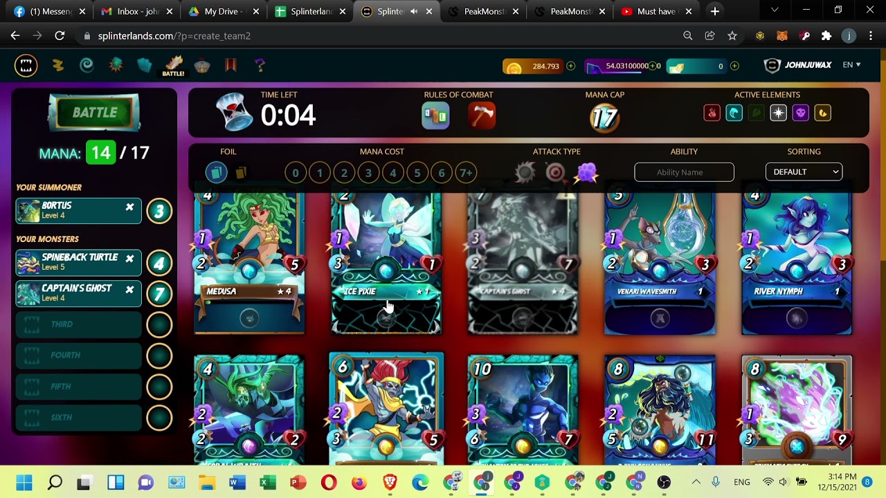 SPLINTERLANDS GAMEPLAY AT SILVER 3 #4